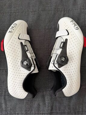 Fizik Women's White Road Cycling Shoes with BOA Closure